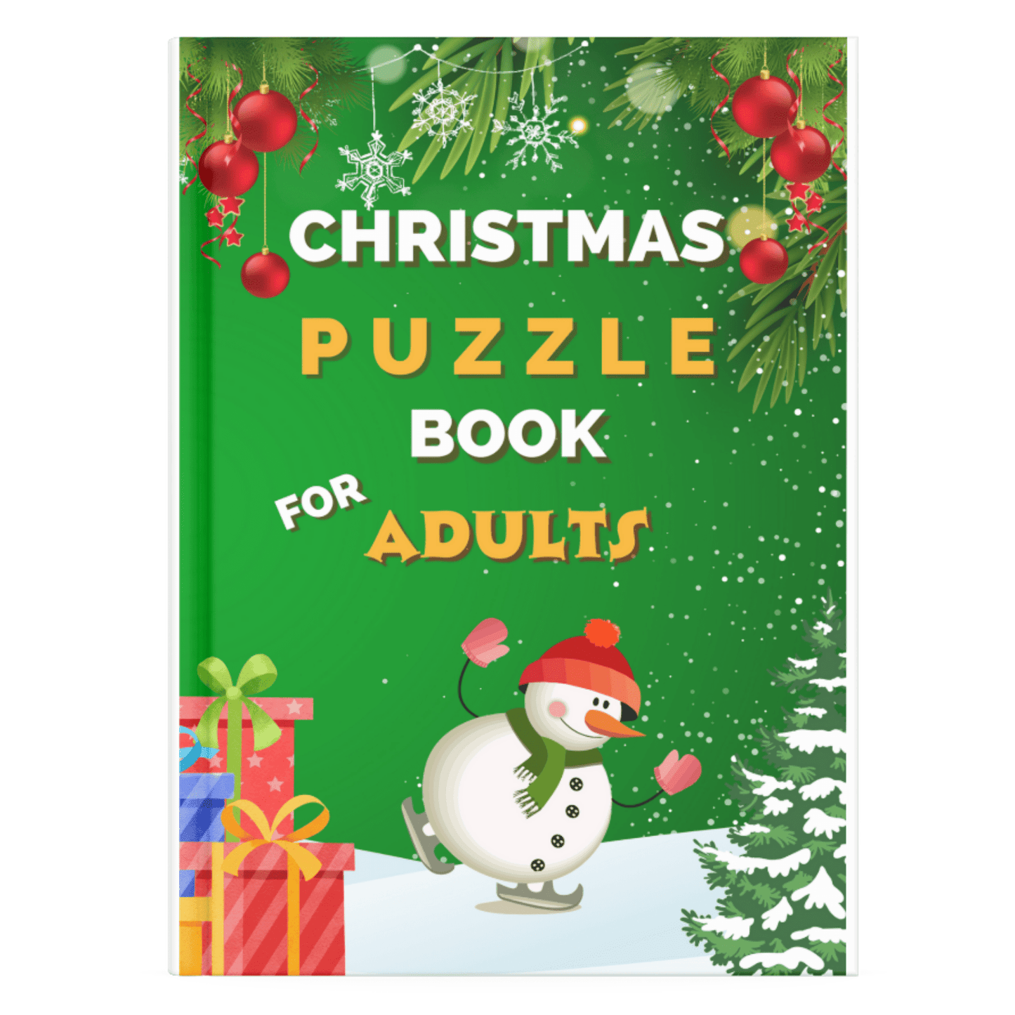 2023 Edition: Adult Christmas Puzzle Book with Diverse Puzzle Types - Purple Mallet