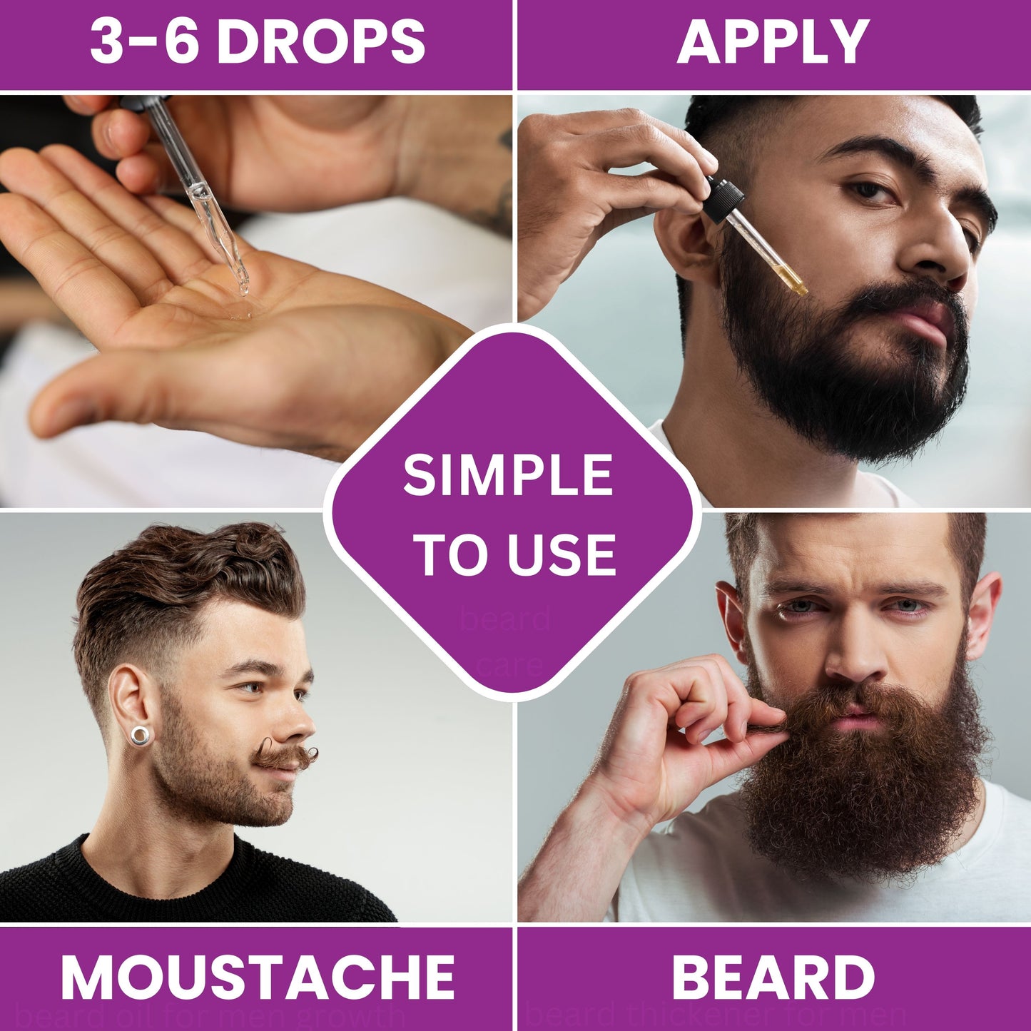 Beard Oil - With Oatmeal, Apricot Kernel, Avocado and Argan Extracts