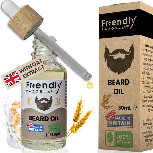 Beard Oil - With Oatmeal, Apricot Kernel, Avocado and Argan Extracts