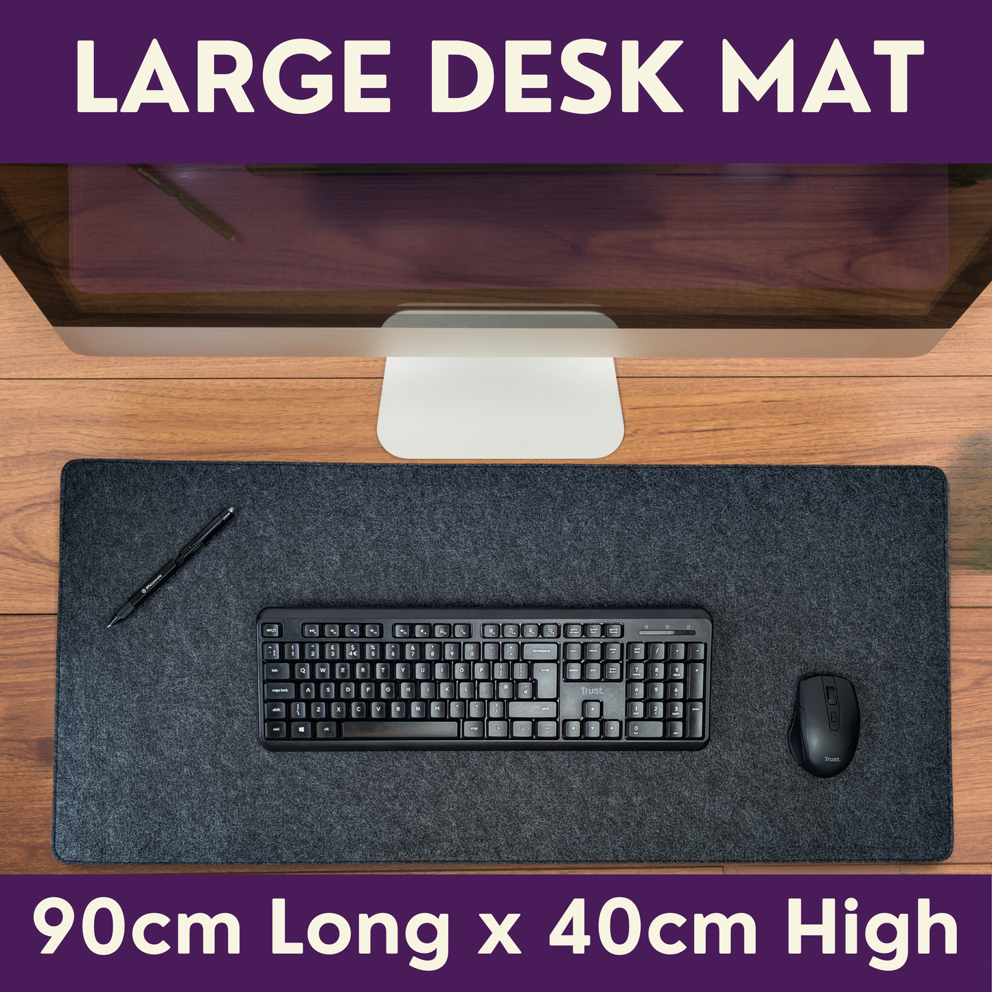 Felt Desk Mat for Office Desk