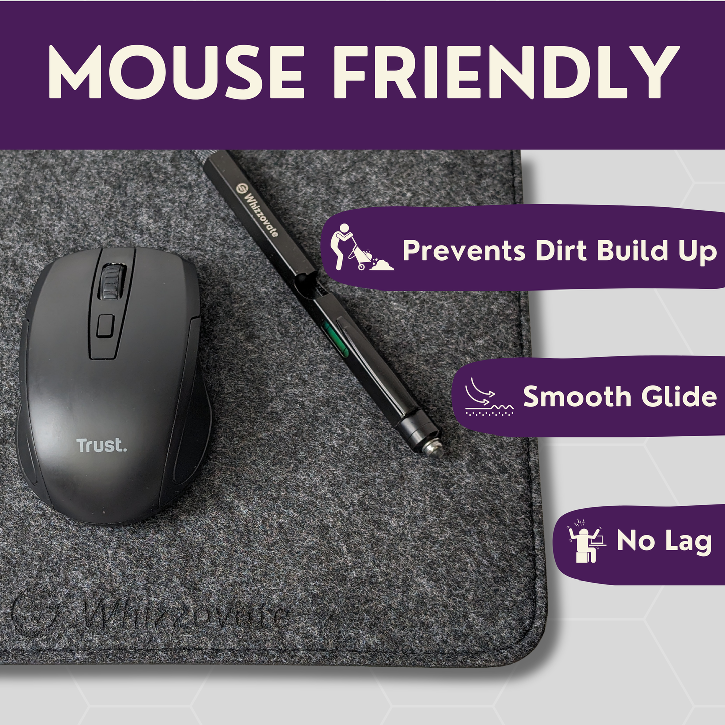 Felt Desk Mat for Office Desk