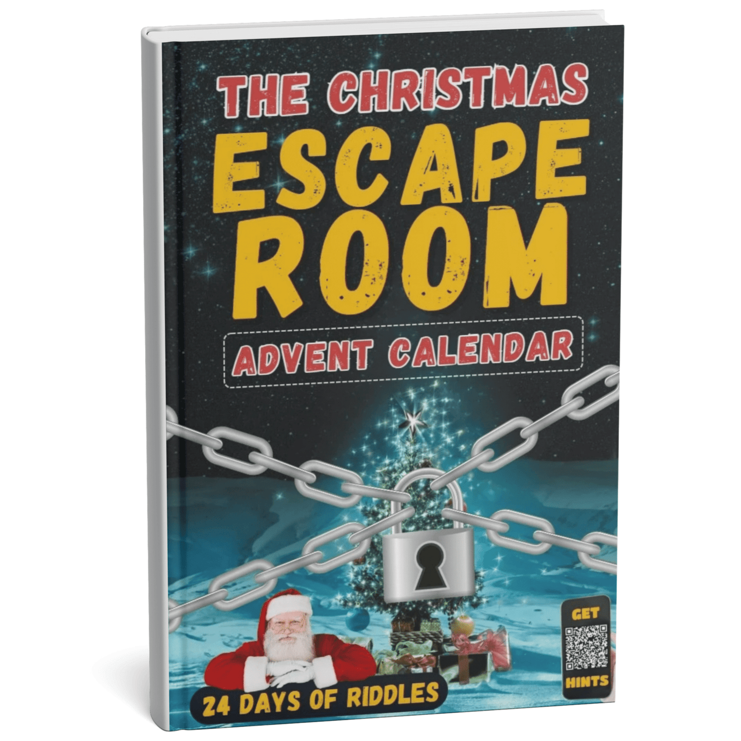 The Christmas Escape Room - Advent Calendar: 24 Days of Riddles and Puzzles to save Christmas. An Escape Room in a Book - A Puzzle Each Day - Purple Mallet