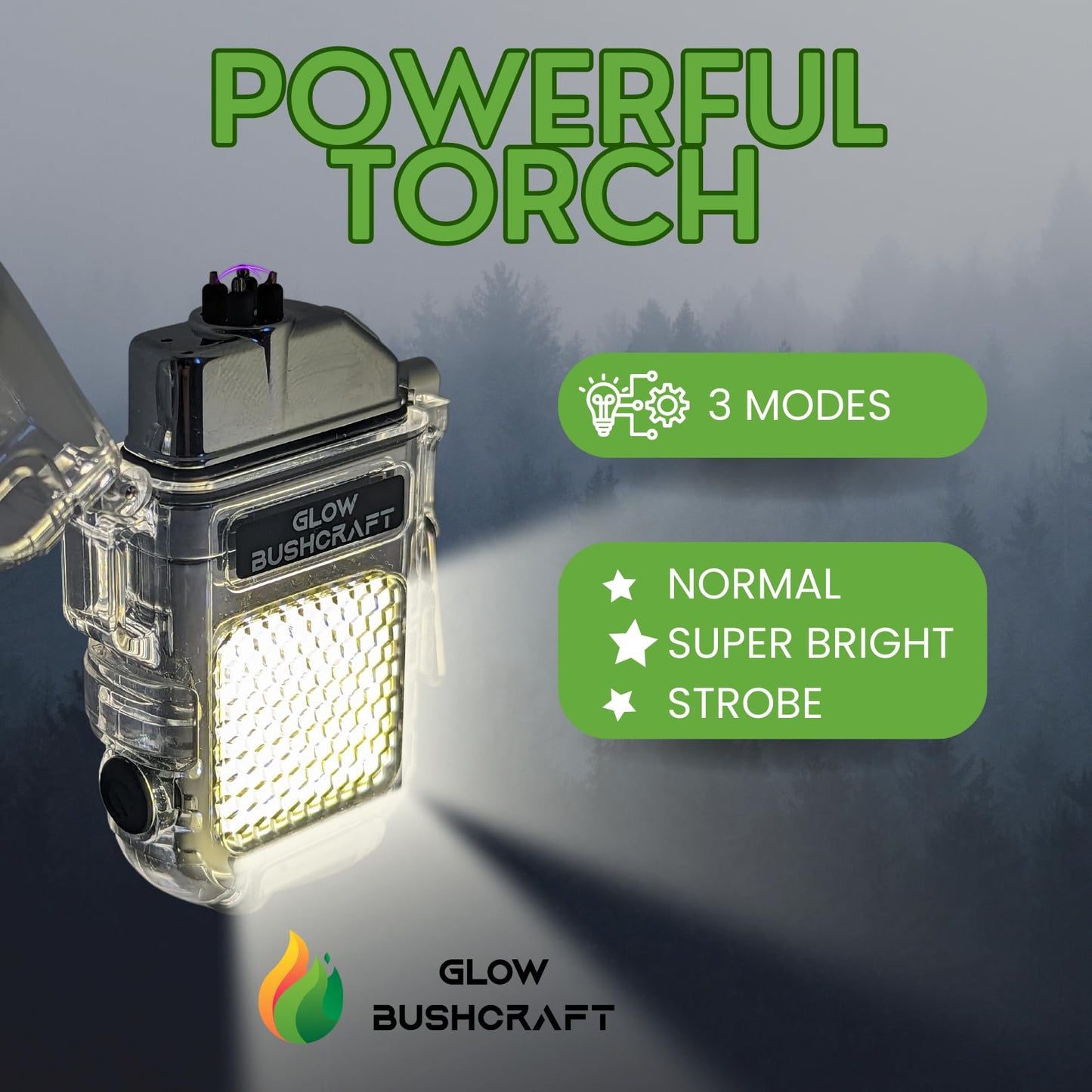 USB Rechargeable Plasma Lighter - Advanced Electric Lighter - Purple Mallet