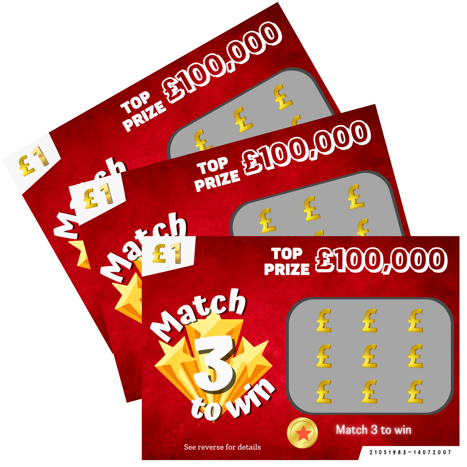 Friendly Scratch Cards - Purple Mallet