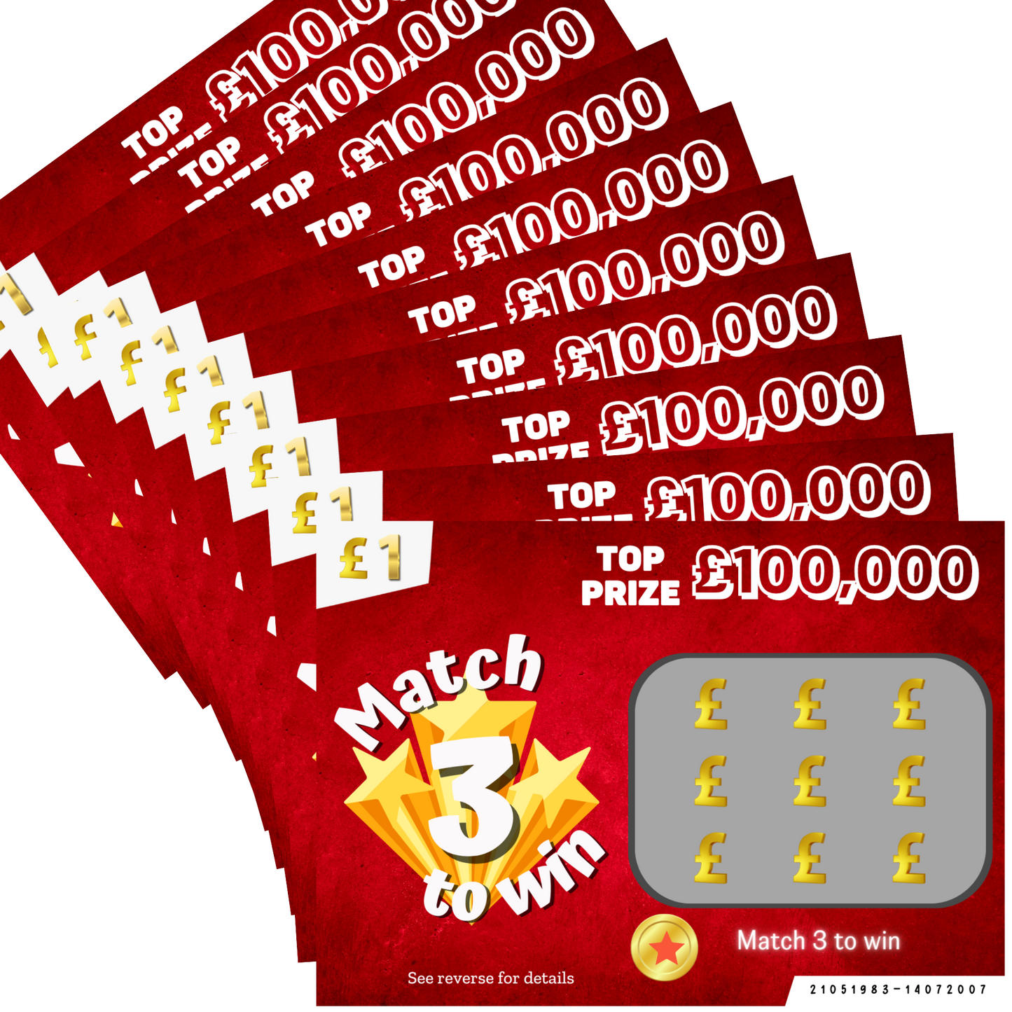 Pregnancy Announcement Scratch Cards - Choose From Packs of 3, 5, 10, or 20