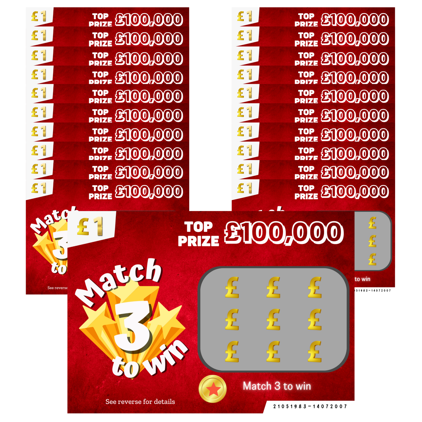 Pregnancy Announcement Scratch Cards - Choose From Packs of 3, 5, 10, or 20