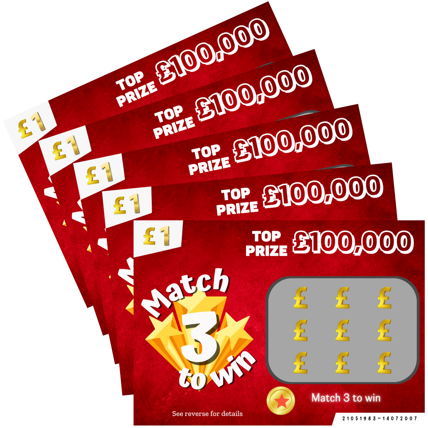 Pregnancy Announcement Scratch Cards - Choose From Packs of 3, 5, 10, or 20